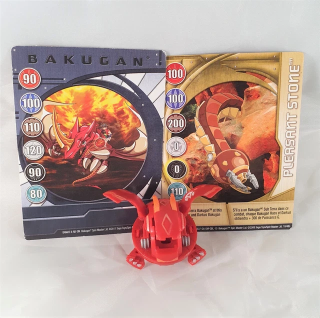 DRAGONOÏDE FUSION BAKUGAN Pyrus Bakugold ???g + 30g + 30g Mechtanium