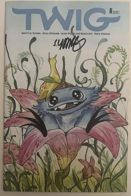 Twig #1 Peach Momoko Variant Signed by Skottie Young
