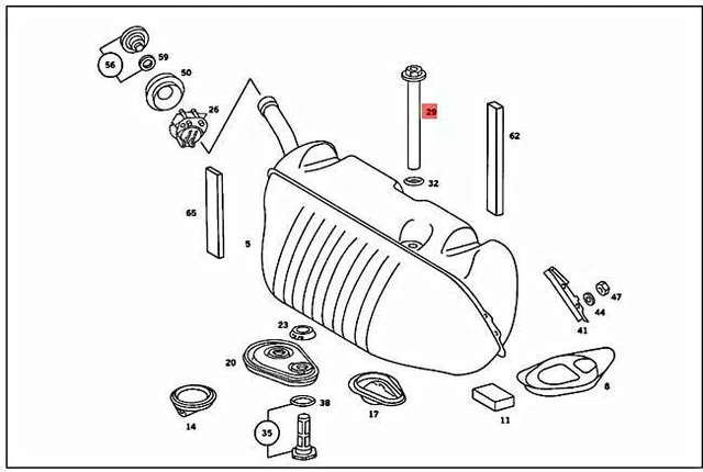 GENUINE MERCEDES W126 S-CLASS W126 Gauge sender unit 1265420004 £249.54 ...