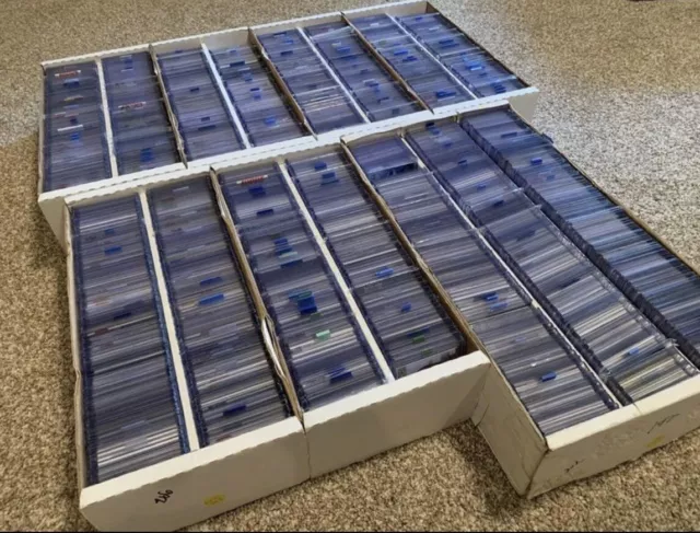 HUGE SPORTS CARD COLLECTION STORAGE LOCKER FIND ! Mystery pack 100cards