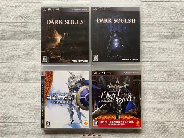 SONY PlayStation 3 PS3 Dark Souls 1  2 & White Knight Chronicles set from Japan