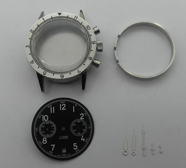 BOITIER TYPE 20 En Acier Cadran Aiguilles Pour Valjoux 7734 Diametre 38Mm N.o.s. EUR 250 00 PicClick FR