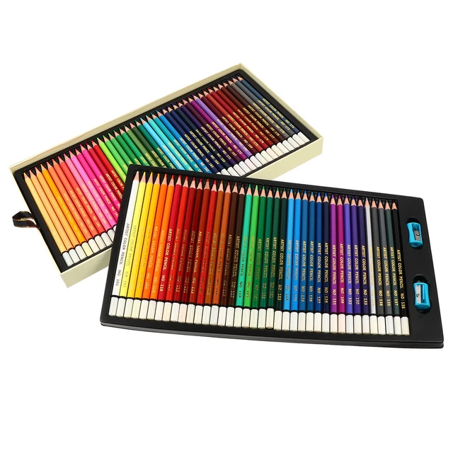 1 juego de lápices de dibujo arte lápices de colores lápices mecánicos