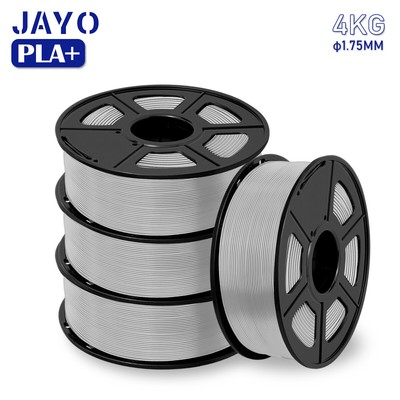 Jayo 10x 3d STAMPANTE anodici PETG GRIGIO 1,75mm ± 0,02mm 1kg BOBINA nessun verifica 