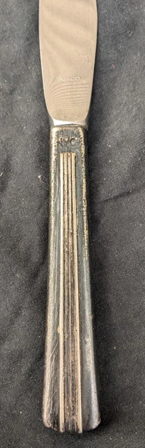 1 ~ NEW YORK CENTRAL NYC Railroad RR Silverware Butter Knife ~ Century  Knive