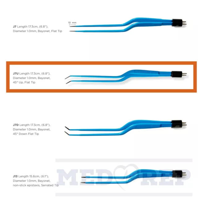 Ellman - J7U-Bipolar Forceps - REUSABLE!