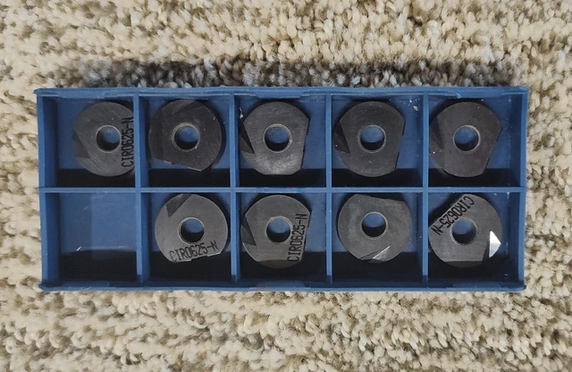 RK CUTTING TOOLS CARBIDE INSERT CIR  31005 0625-N RKC-5015 9pcs