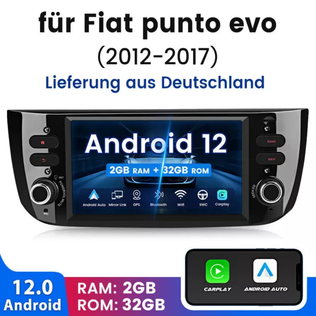 6.2 "Per Fiat Grande Punto/Linea Autoradio Radio Navigazione GPS BT DAB+ DSP USB