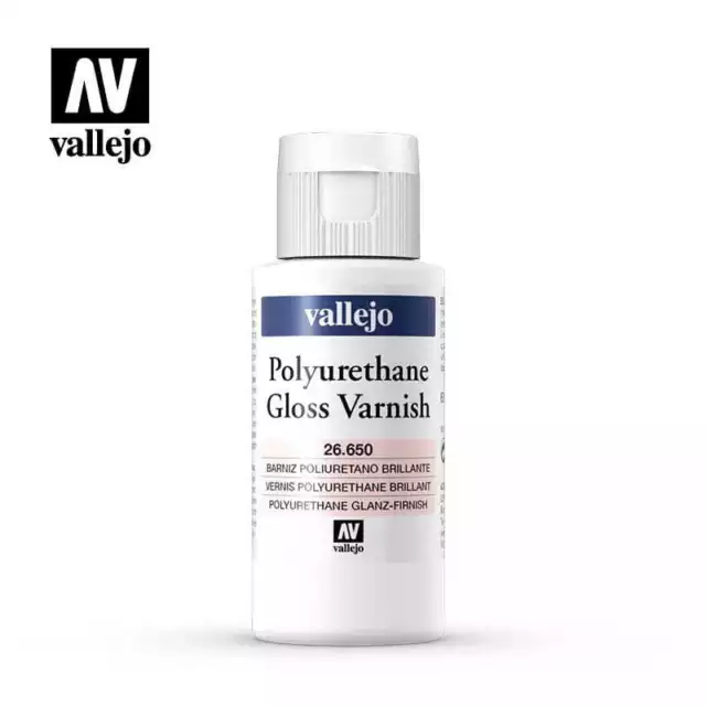 VALLEJO 26650 Polyurethane Gloss Varnish 60ml