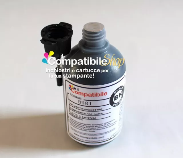 Ricarica inchiostro cartucce per stampanti HP Canon Epson Brother 500ml 2