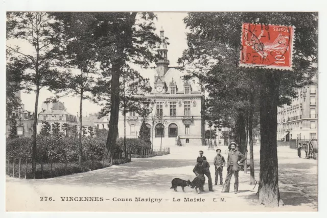 VINCENNES - Val de Marne - CPA 94 - Cours Marigny - La Mairie