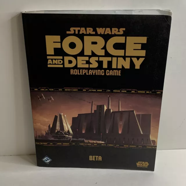 Star Wars Force & Destiny Roleplaying Game Beta (Fantasy Flight) Paperback