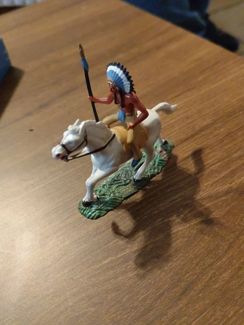 Soldat Starlux 1/32 - Cavalier Français Premier Empire - Avec Boîte - TBE