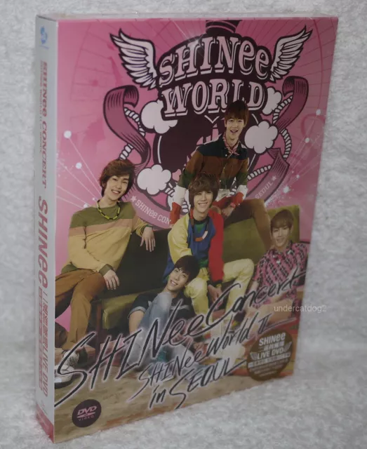 SHINee The 2nd Concert World II in Seoul Taiwan 2-DVD+22 cards (Chinese-Sub.)