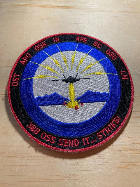 1990s/2000s? US AIR FORCE PATCH-380th OSS - SEND IT...ORIGINAL USAF STICKY BACK! 1990s/2000s? US AIR FORCE PATCH-380th OSS - SEND IT...ORIGINAL USAF STICKY BACK!