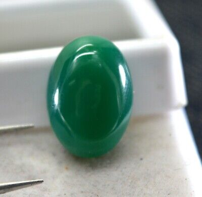 3.25 Carats Naturel non Traité Vert Zambien Émeraude 11 X 9 MM Gemme #aem119 