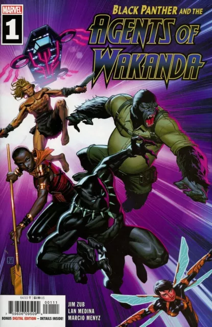 Black Panther And The Agents Of Wakanda 1 Nm Marvel Comics 2019
