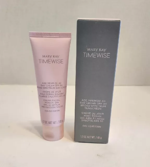 Mary Kay TimeWise Age Minimize 3D Day Cream - 1.7oz: Combo / Oily Skin EXP 04/24