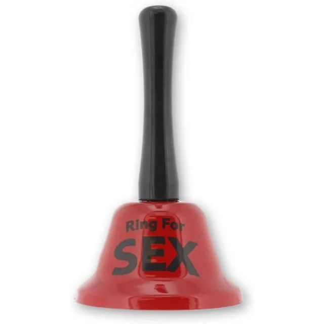 "Novedad ""Anillo para el sexo" campana, con acero de mano, para el hogar, mesa de escritorio, 5"