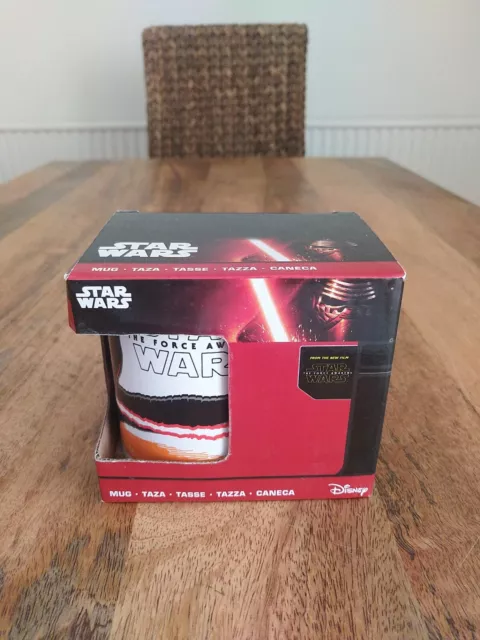 Star Wars Mug. The Force Awakens, Kylo Ren Original Box. Ex. Condition.