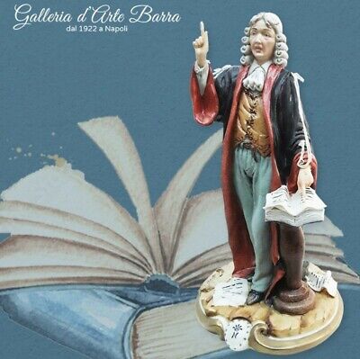 Porcellana di Capodimonte un Avvocato soddisfatto.Creazioni esclusive. 