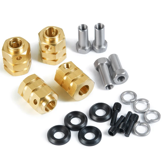 Rc Hex Nuts Splined Wheel Hubs 4 Set 17mm Herramienta De Eli | Cuotas