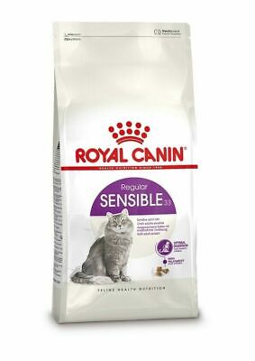 royal canin sensible crocchette gatto sacco da 2 kg, 4 kg, 10 kg o 15 kg