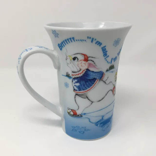 Alice in Winterland Cafe by Paul Cardew Designed in England Coffee Cup Mug