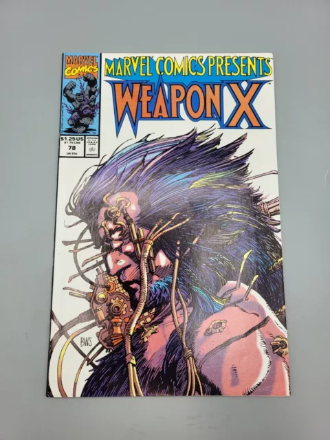 Marvel Comics Presents Weapon X  Vol 1 #78 June 1991 Chapter Six  Marvel Comic