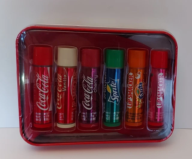 Coca Cola Lip Smacker - Nuovo Scatola In Latta sigillata