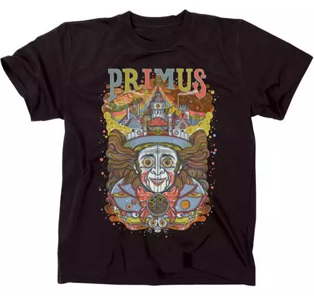 PRIMUS - Wonkahead - T SHIRT S-M-L-XL-2XL New Official Hi Fidelity Merchandise