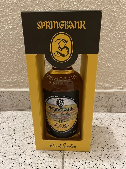 Springbank 16 Jahre Local Barley 1999 - Campbeltown Whisky  -   70cl Neu
