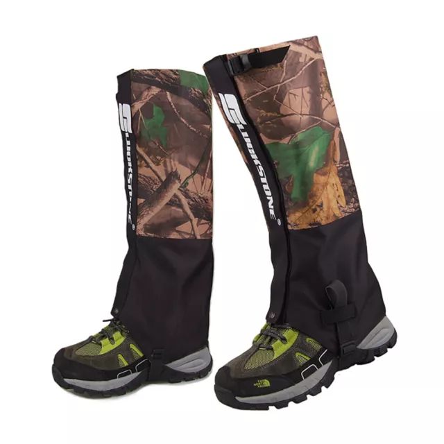 Camouflage Waterproof Hunting Walking Hiking Snow Gaiters Legging Boot Cover