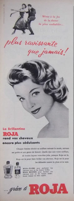 PUBLICITÉ PAPIER - Brillantine Dr. Roja de 1940 EUR 2,95 - FR