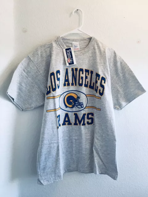 VINTAGE NFL LOS ANGELES RAMS TEE SHIRT SIZE LARGE MADE IN USA 1980s –  Vintage rare usa