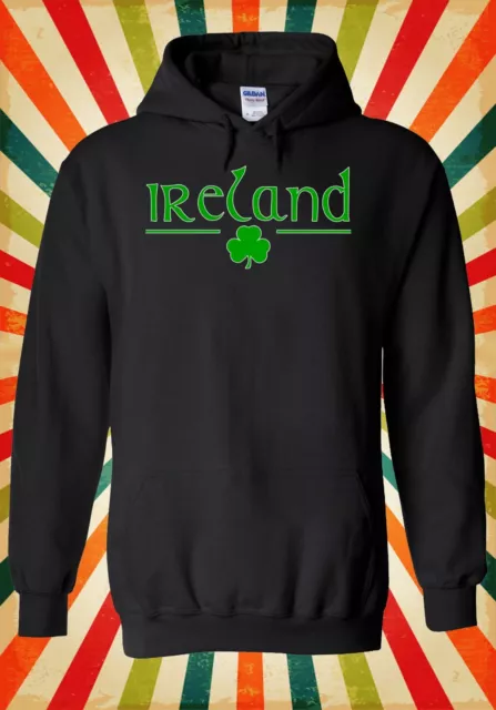 Ireland Clover National Flag Country Men Women Unisex Top Hoodie Sweatshirt 1685