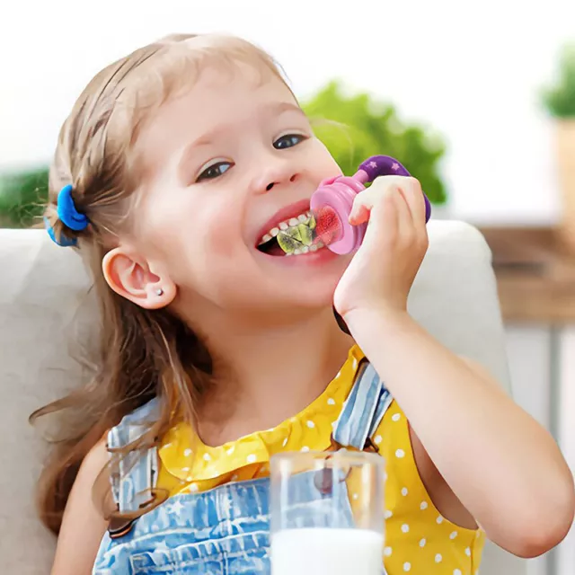 Baby Fruit Feeder Pacifier Teething Toys Fresh Food Feeder Infant Fruit Nipp SN❤