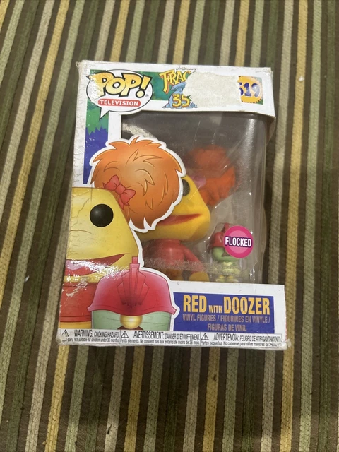 FUNKO POP TV FRAGGLE ROCK FLOCKED RED WITH DOOZER LE VINYL FIGURE NEW