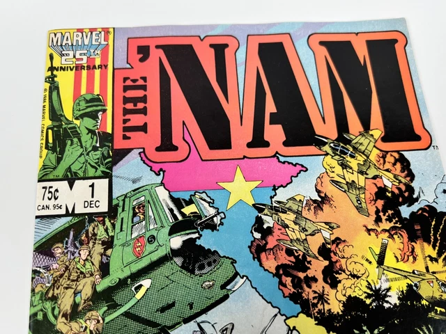 MARVEL COMICS THE 'NAM 1996 25th ANNIVERSARY 1 DEC VOLUME 1 COLOR VIETNAM 2
