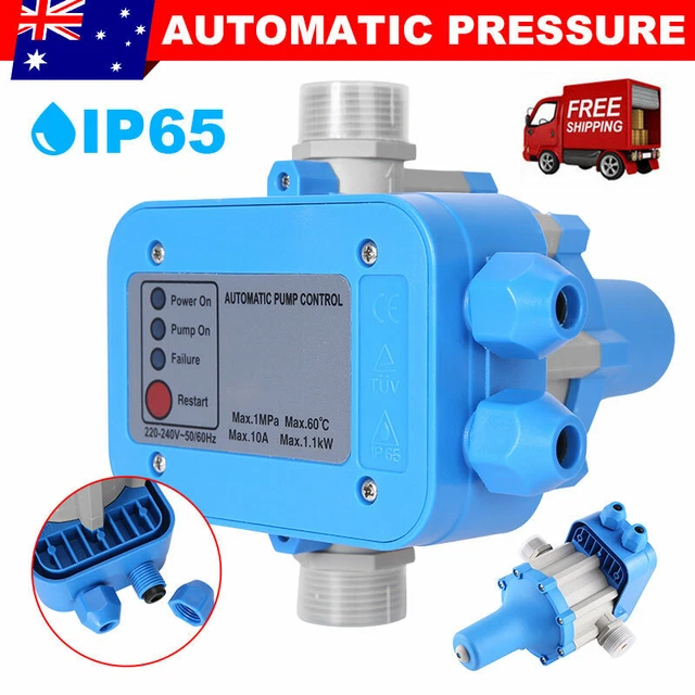 AUTOMATIC WATER PUMP Controller Pressure Switch Control Unit Electronic ...