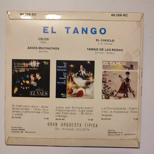 Gran orquesta Típica El Tango - Celos / Adios muchachos / El choclo /+1 2