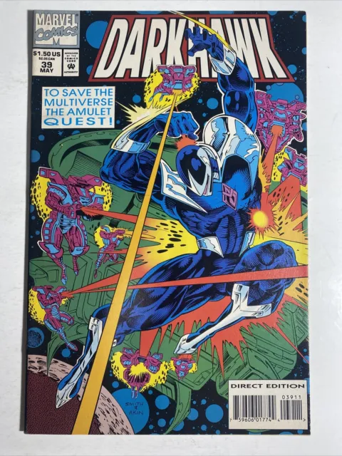 Darkhawk #39 VF/NM - Marvel Comics 1994 Low Print Rare - We Combine Shipping
