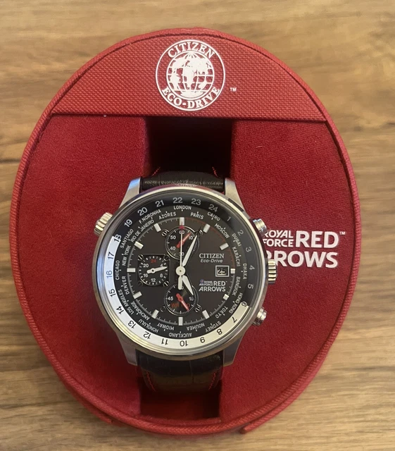 Red arrows watch with black strap 2025