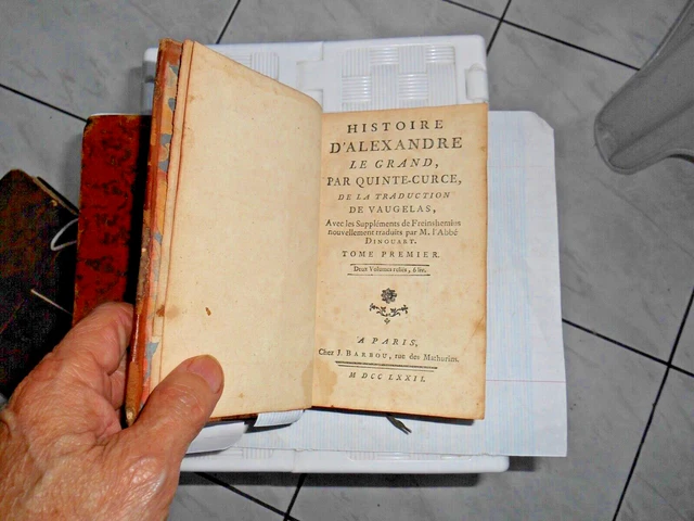 1772 -Histoire d'Alexandre le Grand