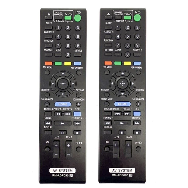 2Xte Control Replace for  AV System HBD-E2100 DBD-E3100 BDV-E4100 BVD-E6100 Z7I8