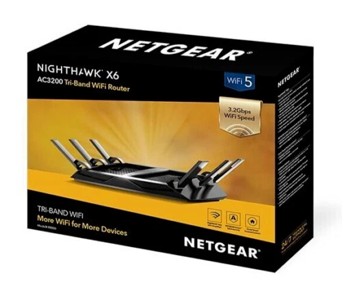 NETGEAR R8000 Nighthawk X6 router tri-band 3,2 Gbps - nero 4