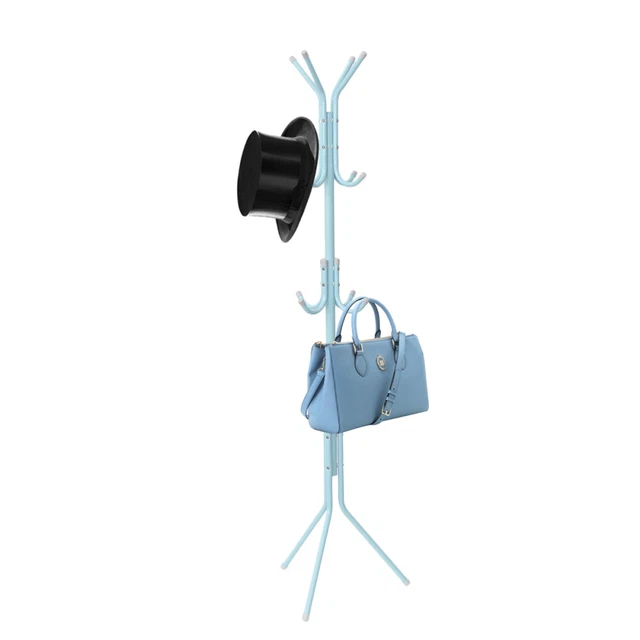 Appendiabiti ferro albero giacca supporto appendiabiti ramo cappello rack 12 ganci