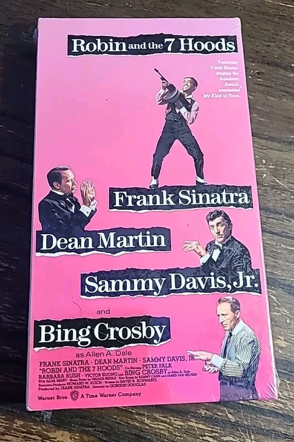ROBIN AND THE 7 Hoods (VHS Tape, 1964) Frank Sinatra, Dean Martin ...