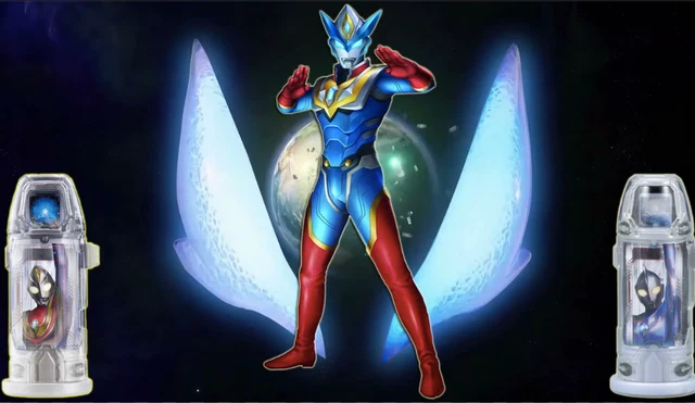 Fuion Rise ! Ultraman DYNA Capsule DX Geed Riser Decker z medal cosmos zero orb