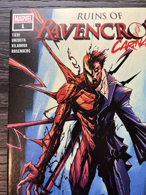 RUINS OF RAVENCROFT, CARNAGE #1 - 1st App Cortland Kasady 3